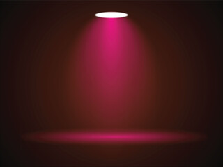 Dramatic spotlight illuminates the stage for an important announcement background