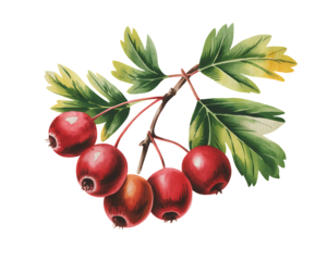 bunch of red berries