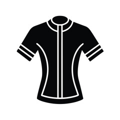 Cycling Jersey Mockup Vector