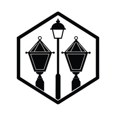 Da Nang Street Sign and Lanterns Art