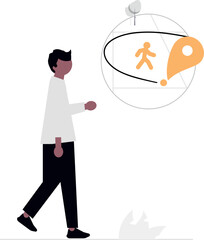 Abstract geometric illustration with vibrant color gradients and dynamic lines representing data flow or digital connections