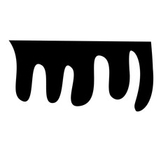 Dripping Liquid Vector Shapes Set – Melt, Paint, Slime, Chocolate Drip Design Elements