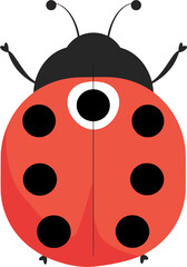 Ladybug vector illustration