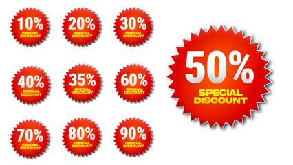 sales promotion, clearance, up, ten, shopping, neumorphic, ad, set, infographics, message, quality, blue, podium, symbol, tag, market, campaign, poster, deal, promotion, sale, retail, template, price