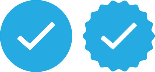 Blue verified badge_Social media account verification icons_facebook,instagram,linkedin,x acount varified badge © Rakib GFX