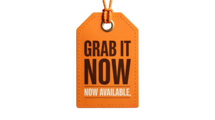 Urgent sale tag grabs attention for immediate purchase opportunities, highlighting availability and driving impulse buys for shoppers