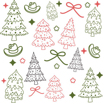 Christmas Trees,Merry Christmas,Memories | Christmas Trees,Merry Christmas SVG 2025 | Cute Christmas Tree SVG
