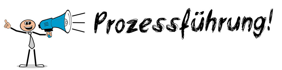 Prozessführung!