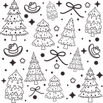 Christmas Trees,Merry Christmas,Memories | Christmas Trees,Merry Christmas SVG 2025 | Cute Christmas Tree SVG