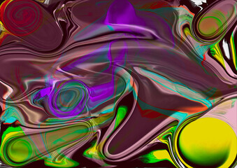 Sfondo multicolore con forme astratte