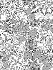 Fantasy Garden Coloring Pages