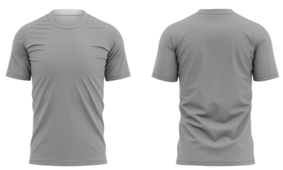 Grey Tshirt Mockup 