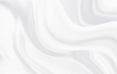 Naklejka premium White gray satin texture that is white silver fabric silk background with beautiful soft blur pattern natural.