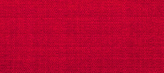red fabric texture