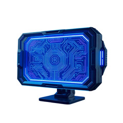 lcd monitor with computer screen