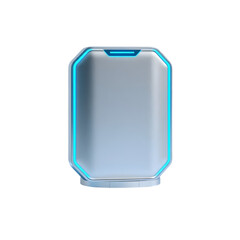 blue plastic box