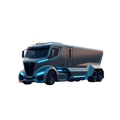 toy truck isolated on white