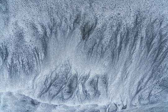 Abstract Texture of Natural Beach Patterns