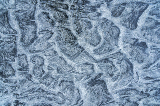 Abstract icy texture with intricate patterns