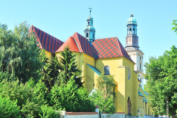 Sanctuary of St. Jadwiga in Trzebnica, also known as Trzebnica Abbey a convent for Cistercian nuns in Trzebnica, north of Wrocław, in Lower Silesia, Poland.