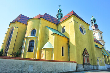 Sanctuary of St. Jadwiga in Trzebnica, also known as Trzebnica Abbey a convent for Cistercian nuns in Trzebnica, north of Wrocław, in Lower Silesia, Poland.