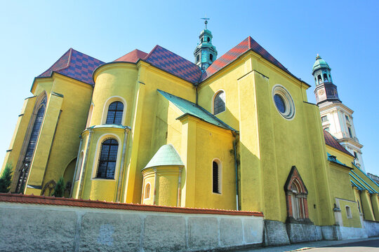 Sanctuary of St. Jadwiga in Trzebnica, also known as Trzebnica Abbey a convent for Cistercian nuns in Trzebnica, north of Wrocław, in Lower Silesia, Poland.