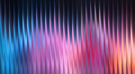 Fototapeta premium Abstract modern background featuring vertical lines with gradient color hues
