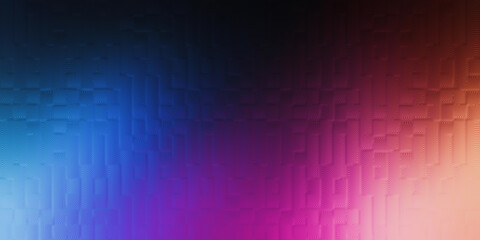 Fototapeta premium Abstract geometric gradient background with vibrant blue purple and orange hues