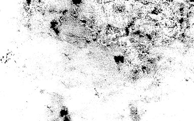 Distress Overlay Texture illustration. Vector Art Grunge Wall. Overlay aged grainy messy template. Distress urban used texture. Grunge rough dirty background. Brushed black paint cover. Renovate wall 