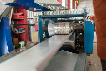 Industrial machinery operation factory equipment showcase workshop close-up engineering insights