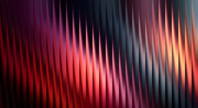 Abstract, dynamic background with a play of light and colors