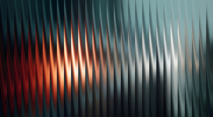 Abstract and textured glass pattern with striking lighting effects, creating a mesmerizing display © Kevin