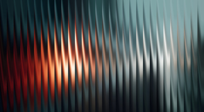 Abstract and textured glass pattern with striking lighting effects, creating a mesmerizing display