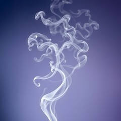 blue smoke on black background