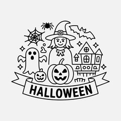 Spooky Halloween Wall Sign