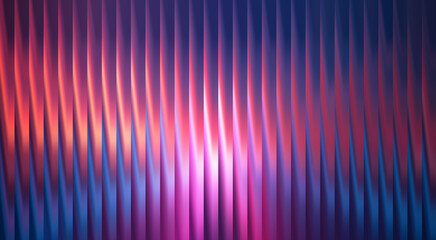 Abstract Wave Pattern with Vibrant Colors and Dynamic Lines. The image features a captivating interplay of vertical lines and vivid color