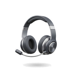 3D Headphones with Microphone for Online Learning