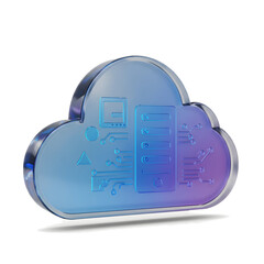 Modern cloud computing technology with circuit design style