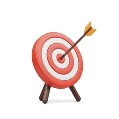 Success Target with Arrow
