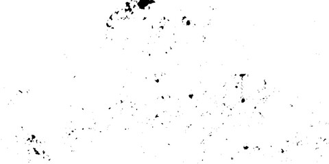 Grunge grain edge noise scratched texture vector black and white distressed. Vector design on transparent background. Overlay brush aged old background.