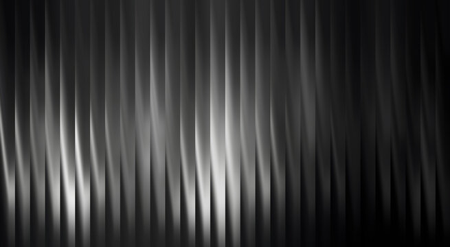 Abstract image of vertical lines with gradient tones. The pattern evokes a sense of movement and depth. The play of light and shadow creates a visually captivating image.