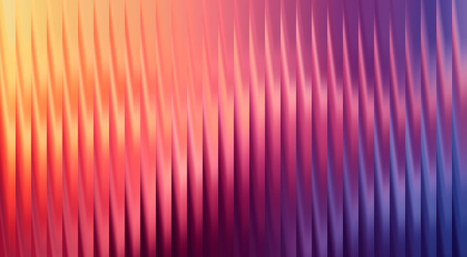 An abstract and colorful gradient background, the image features vibrant hues transition smoothly across the scene. The image showcases vertical, soft lines creating a sense of depth and movement