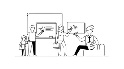 Family at therapy session