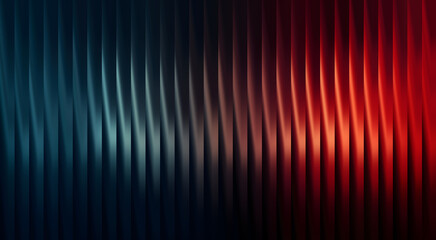 Abstract color gradient of blue and red stripes, ideal for various design purposes