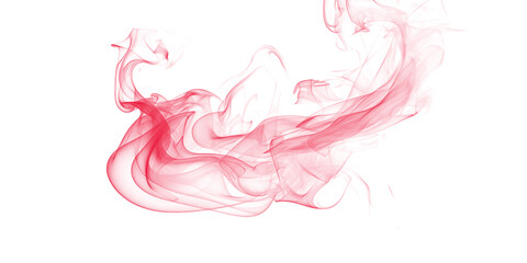 Ethereal Red Swirling Crimson Smoke Dark Background Abstract Art Mystical Fluid Elegant Design © PNG