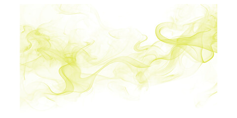 Ethereal yellow smoke abstract art creation swirling motion delicate wisps dreamlike vapor phantom