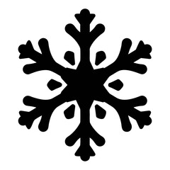 Download high quality snowflake vector image for christmas winter holiday designs and crafts project