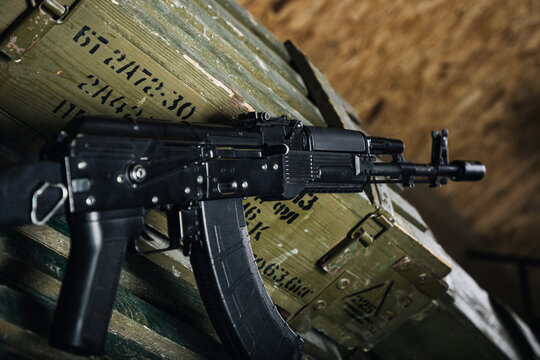 supply gear container, emergency ammunition container featuring sturdy straps and tactical markings