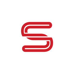 Modern Letter S Logo