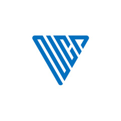 Abstract Triangle Logo Design